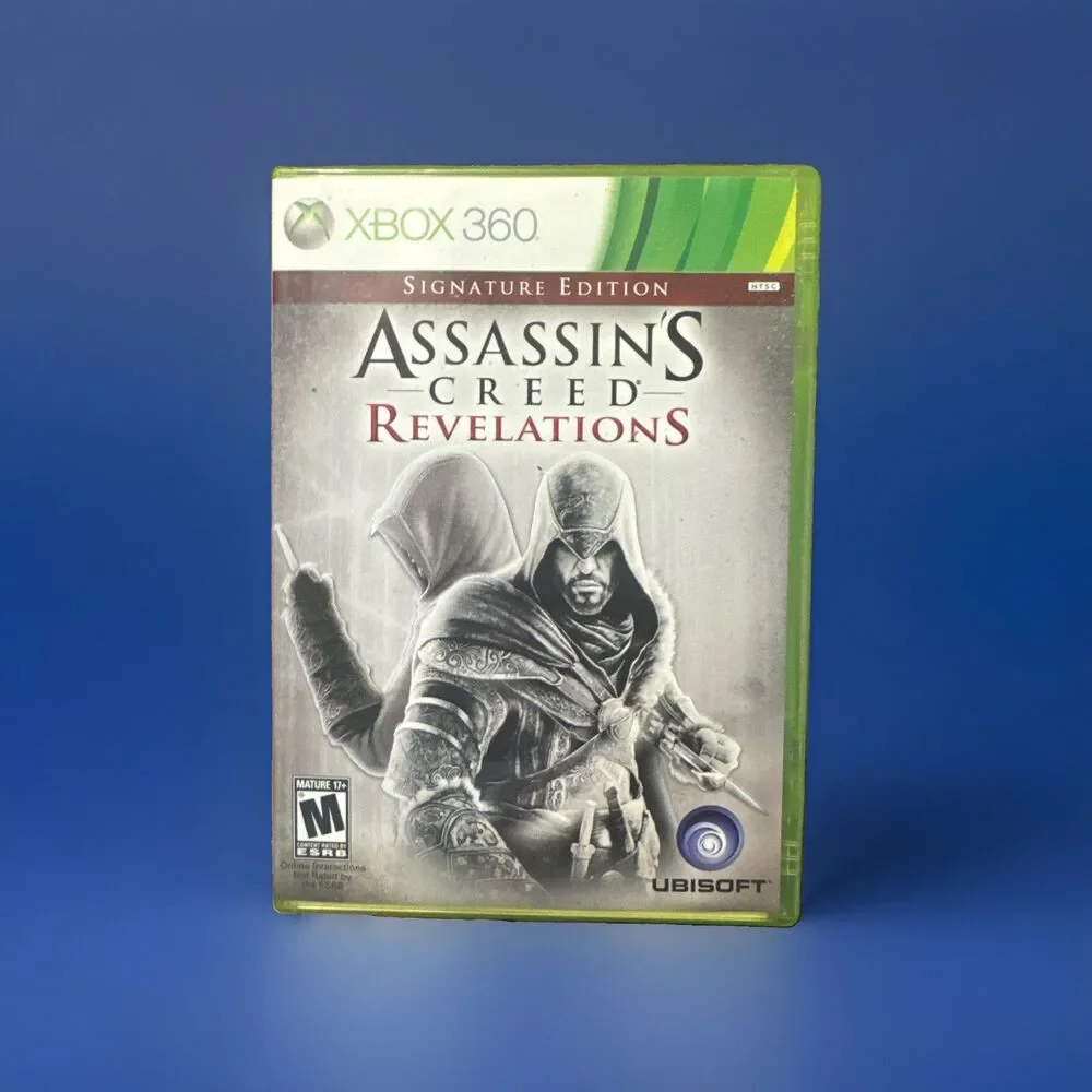 Signature Edition Assassins Creed Revelations For Xbox 360 Pre-Owned CIB
